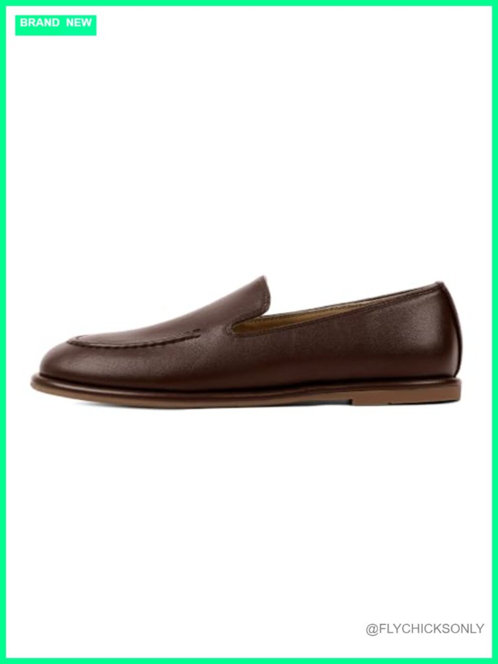 Women's Flat Loafers Faux Leather Slip On Comfort Shoes